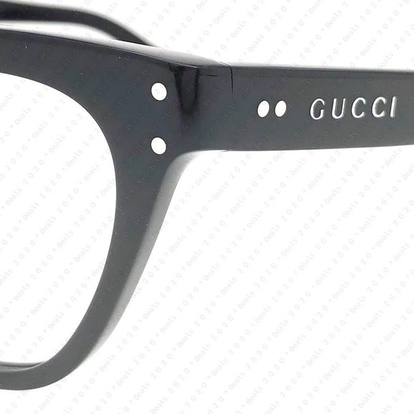 New GUCCI GG0570O 001 50mm Black Eyeglasses - Picture 9 of 11